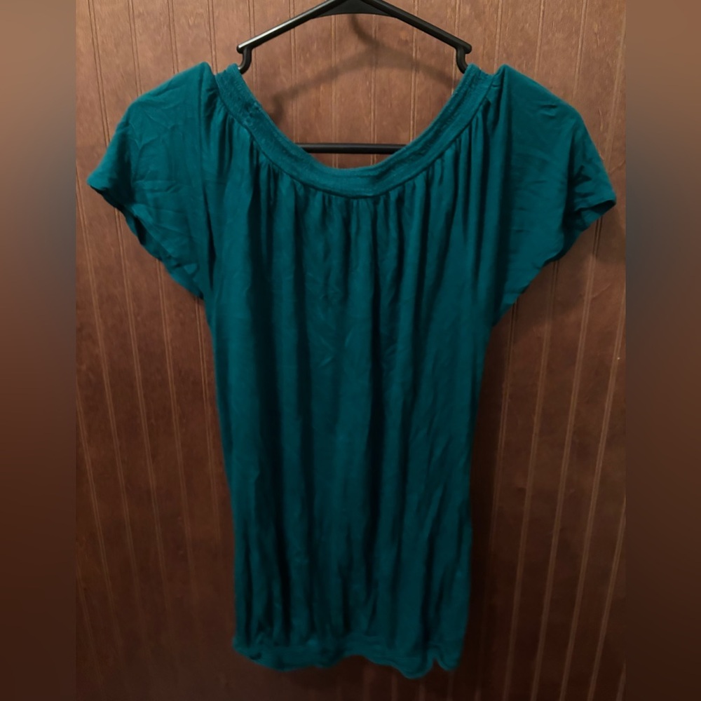 The Limited Teal Blouse